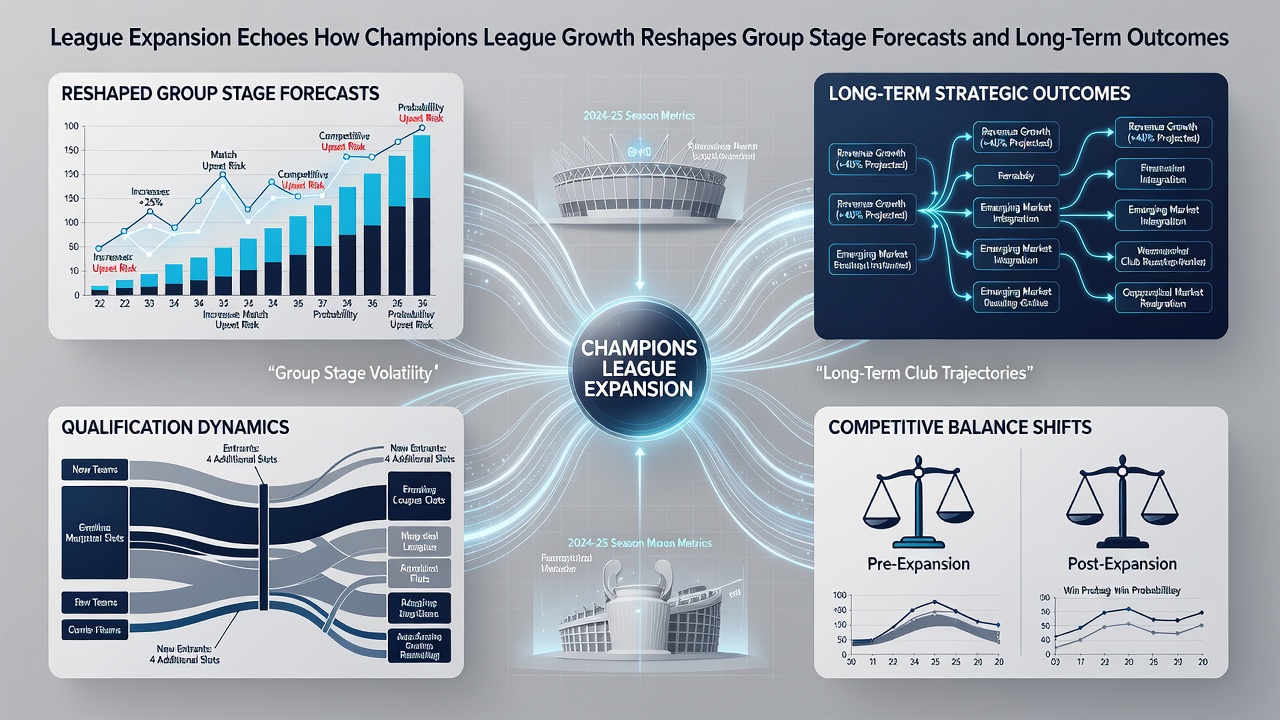 Football analysts reviewing Champions League league phase tables and outright winner odds