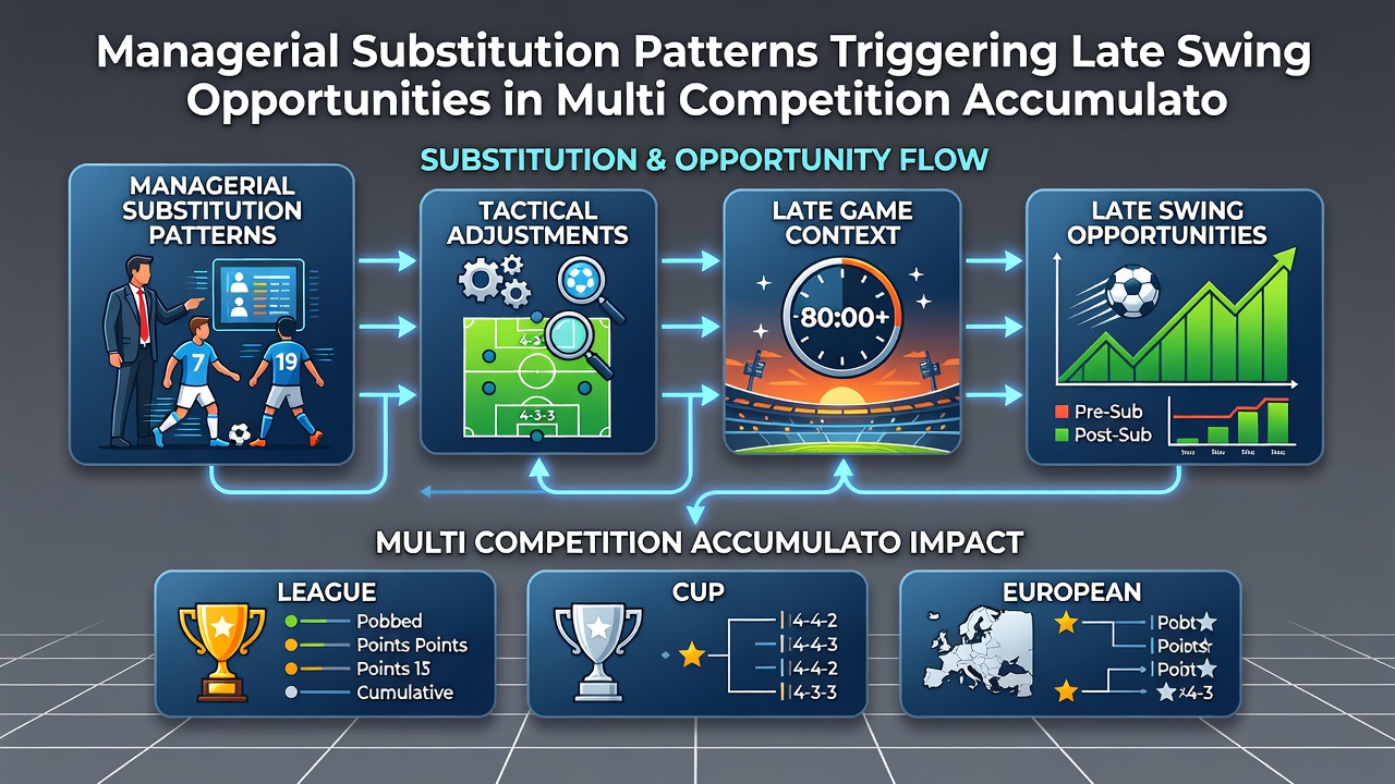 Close-up of tactical board showing substitution options during a multi-competition week