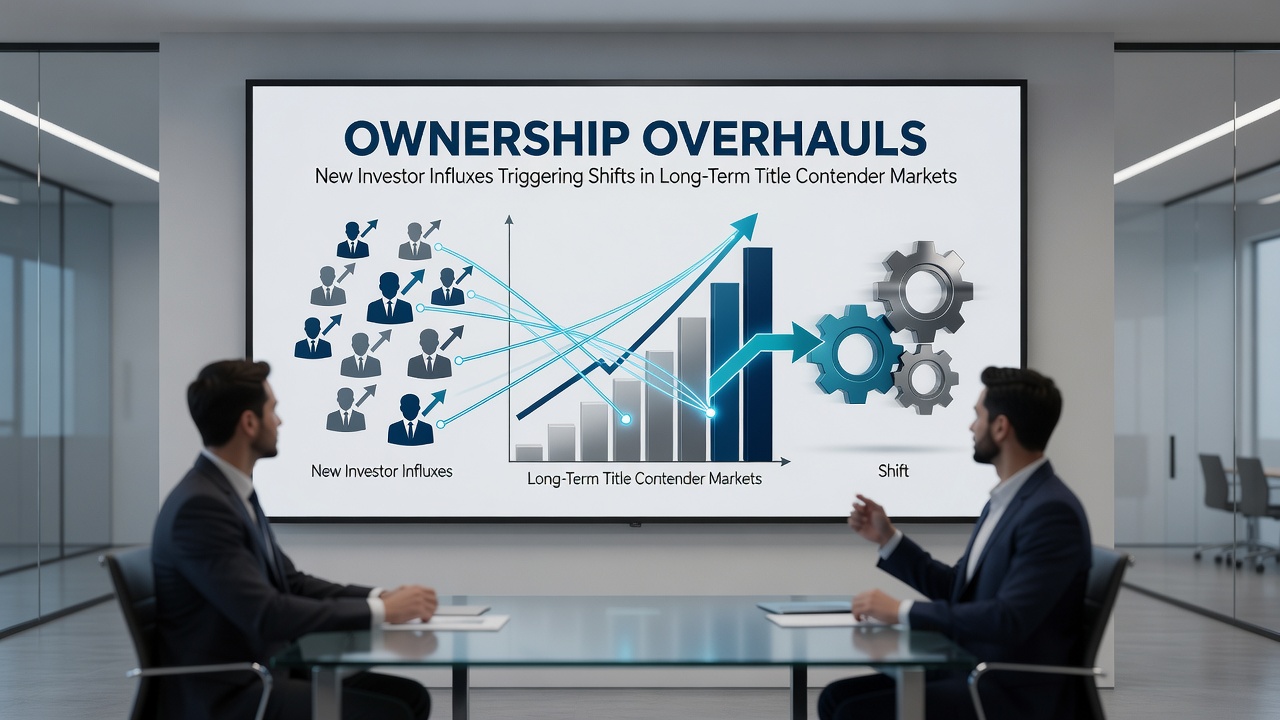 Graph showing odds movement after new football club ownership announcement in 2026