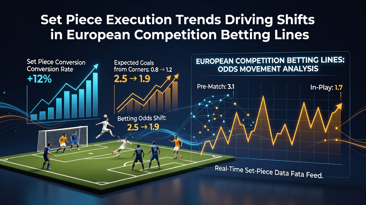 Set piece execution trends in European football matches