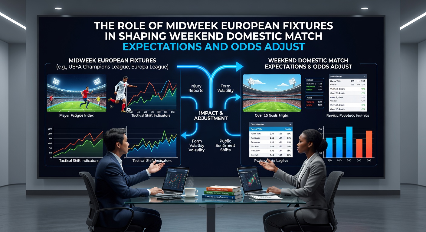 Bookmakers adjusting weekend odds after midweek European results