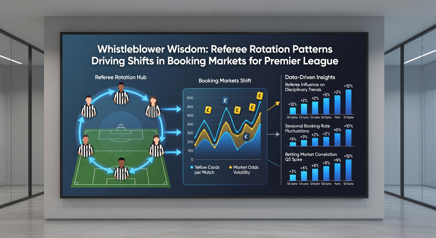 Analysts reviewing referee statistics and booking trends ahead of Premier League weekend fixtures
